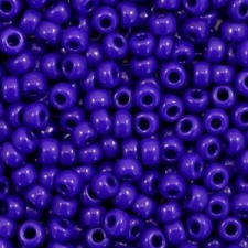 Miyuki rocailles Perlen 8/0 - Opaque cobalt 8-414
